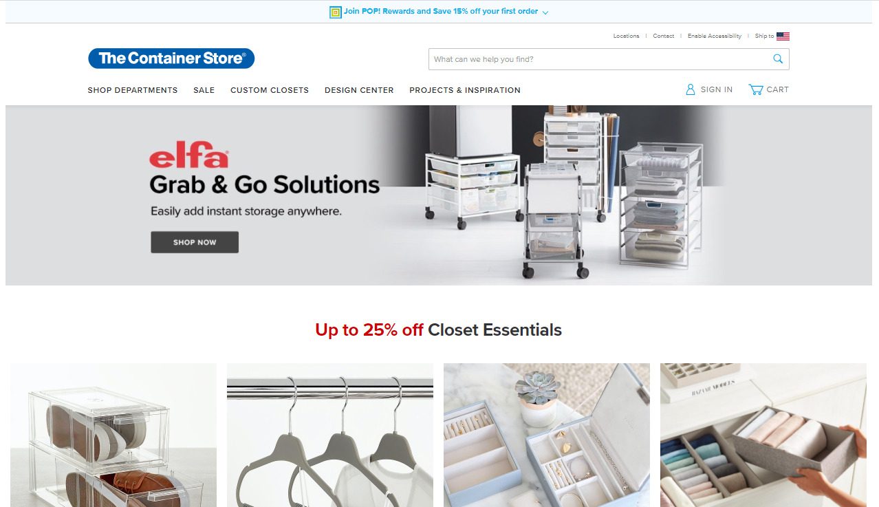 The Container Store Narvar
