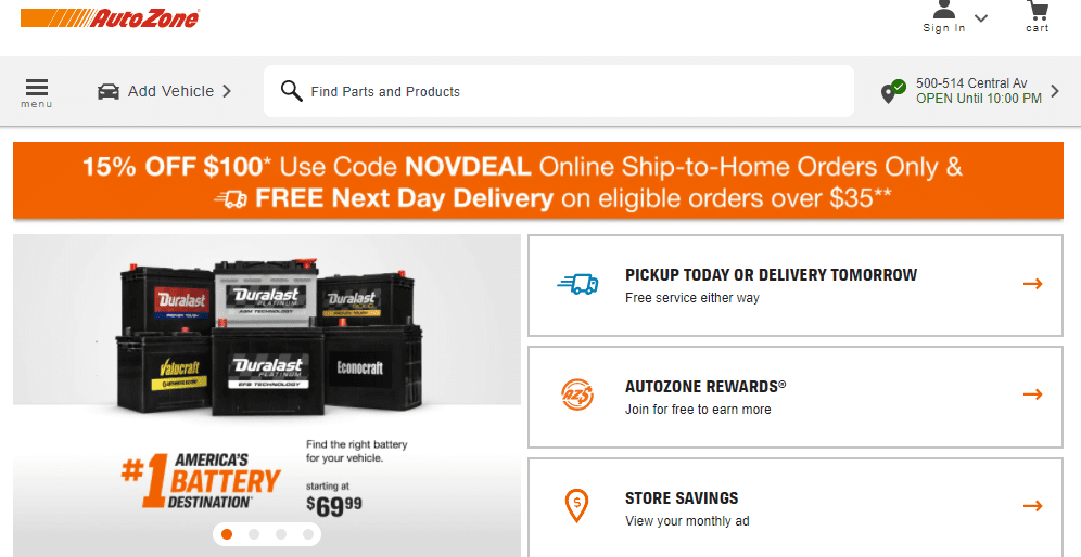 Autozone retail media network